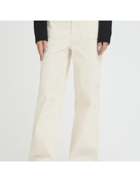 Pantalon DASIK POCKET PANTS, Marshmallow