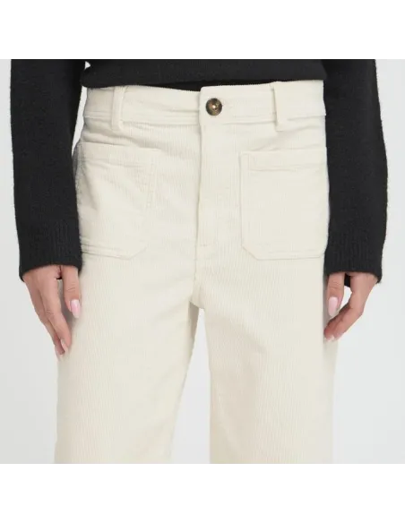 Pantalon DASIK POCKET PANTS, Marshmallow