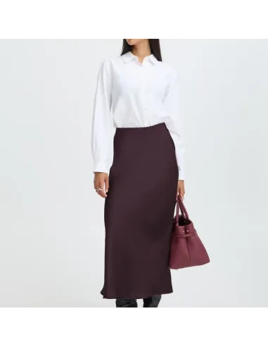 Jupe DACANNA MIDI SKIRT, Fudge