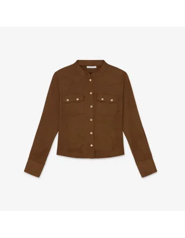 CHEMISE PINA, Brun