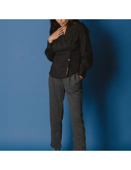 PANTALON CASSENDRA, Rayures brillantes