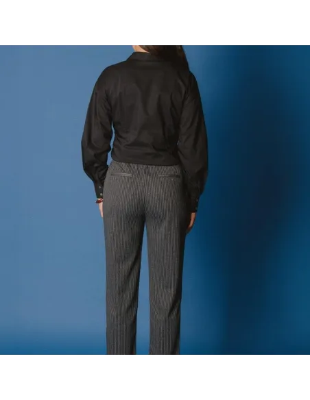 PANTALON CASSENDRA, Rayures brillantes