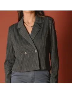 VESTE MALYCIA, Rayures brillantes 2