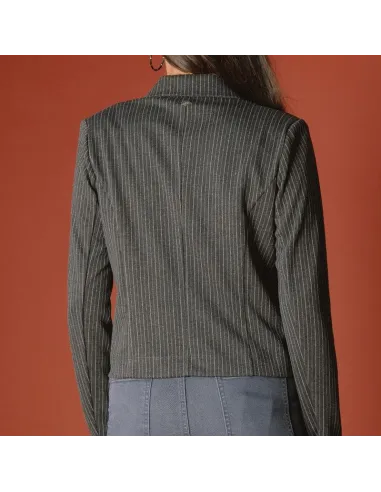 VESTE MALYCIA, Rayures brillantes