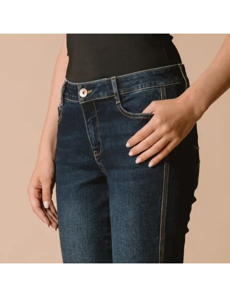 PANTALON BLONDIE, Bleu marine