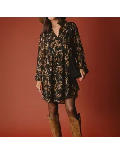 ROBE PROMESSE, Imprimé Bella