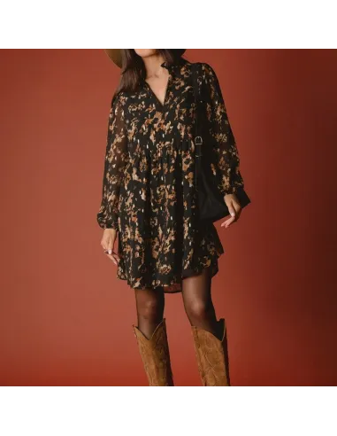 ROBE PROMESSE, Imprimé Bella