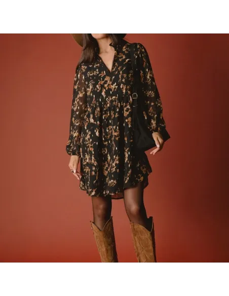 ROBE PROMESSE, Imprimé Bella