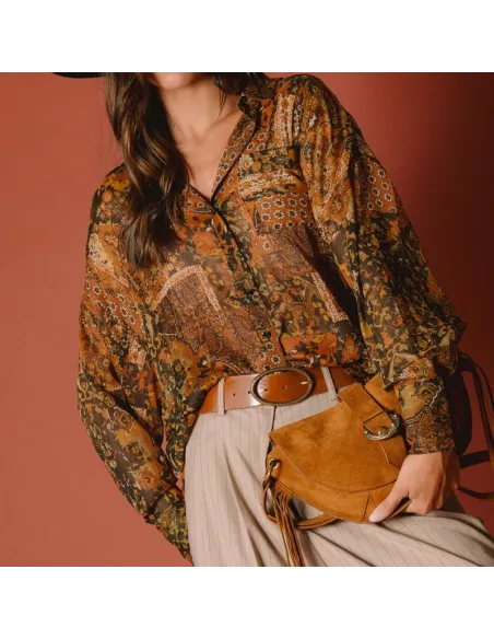 CHEMISE MELIE, Imprimé Patch