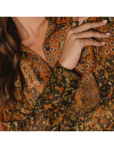 CHEMISE MELIE, Imprimé Patch