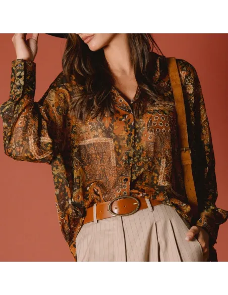 CHEMISE MELIE, Imprimé Patch