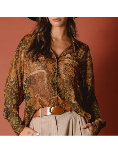 CHEMISE MELIE, Imprimé Patch