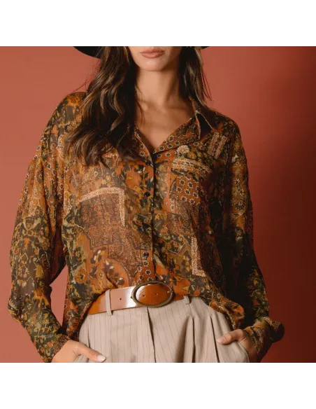 CHEMISE MELIE, Imprimé Patch