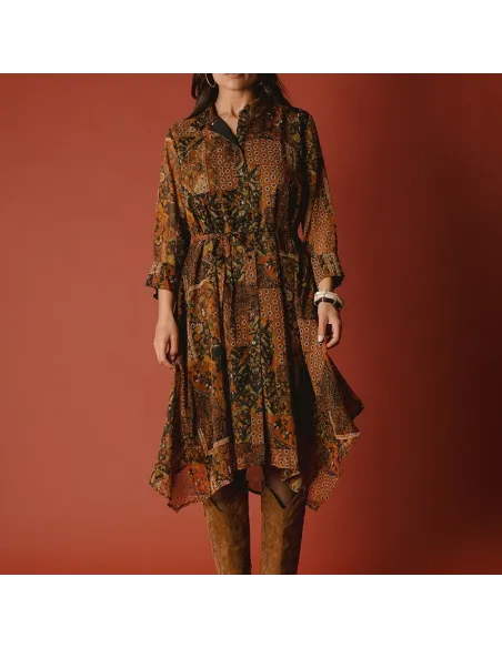 ROBE COLETTE, Imprimé Patch