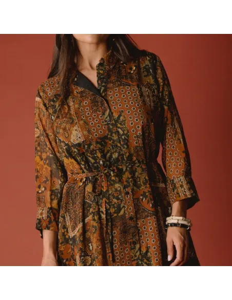 ROBE COLETTE, Imprimé Patch