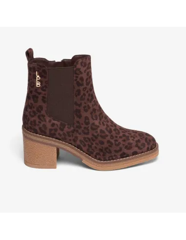 BOTTINES MAENA, Choco leopard