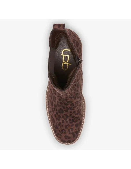BOTTINES MAENA, Choco leopard