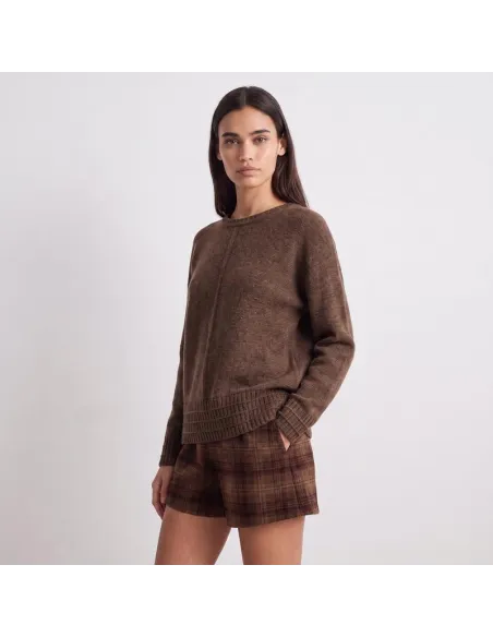 SHORT AMINA, Brown