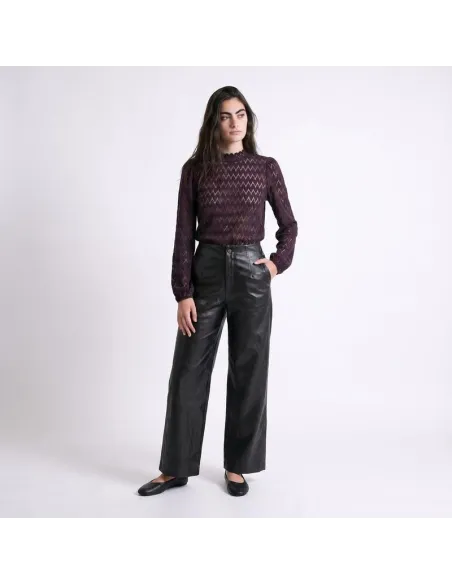 BLOUSE SALISSE, Black