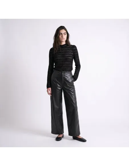 BLOUSE SALISSE, Black