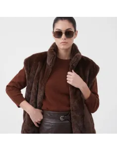 VESTE ISALYS, Brown 2
