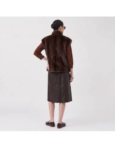 VESTE ISALYS, Brown