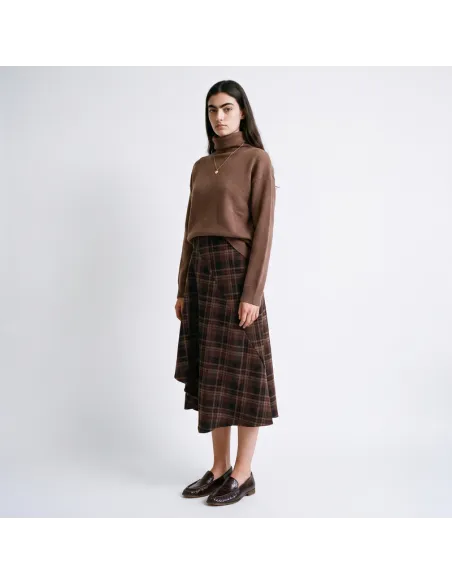 JUPE CLELINE, Brown