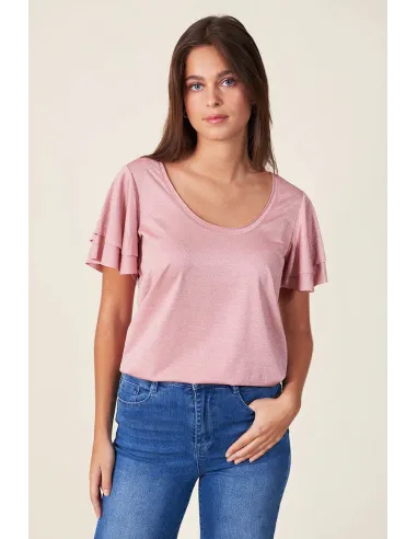 Tee-shirt FETTA, Rose