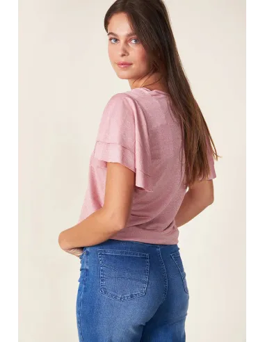 Tee-shirt FETTA, Rose