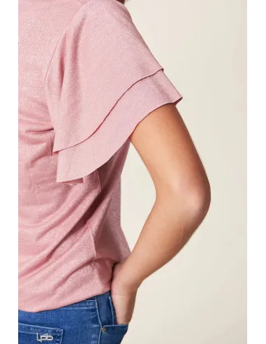 Tee-shirt FETTA, Rose