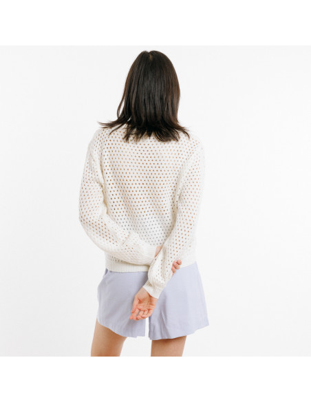 Pull SILVANA, blanc