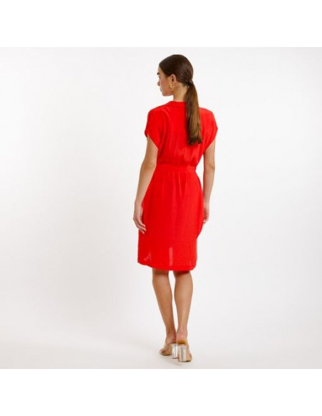 Robe VALERIANE, Rouge