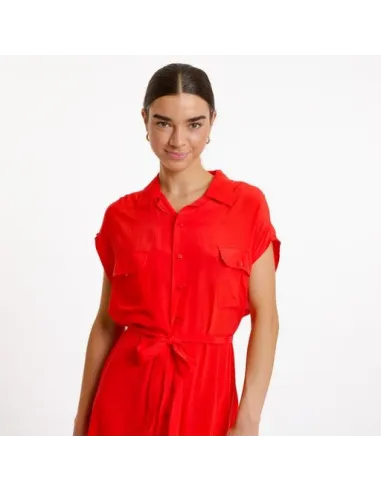 Robe VALERIANE, Rouge
