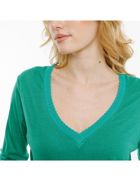 T-shirt AIMELINE, Vert