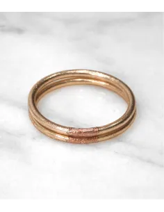 Bracelet bouddhiste véritable, simple, rosé