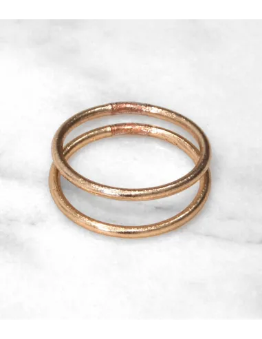 Bracelet bouddhiste véritable, simple, rosé